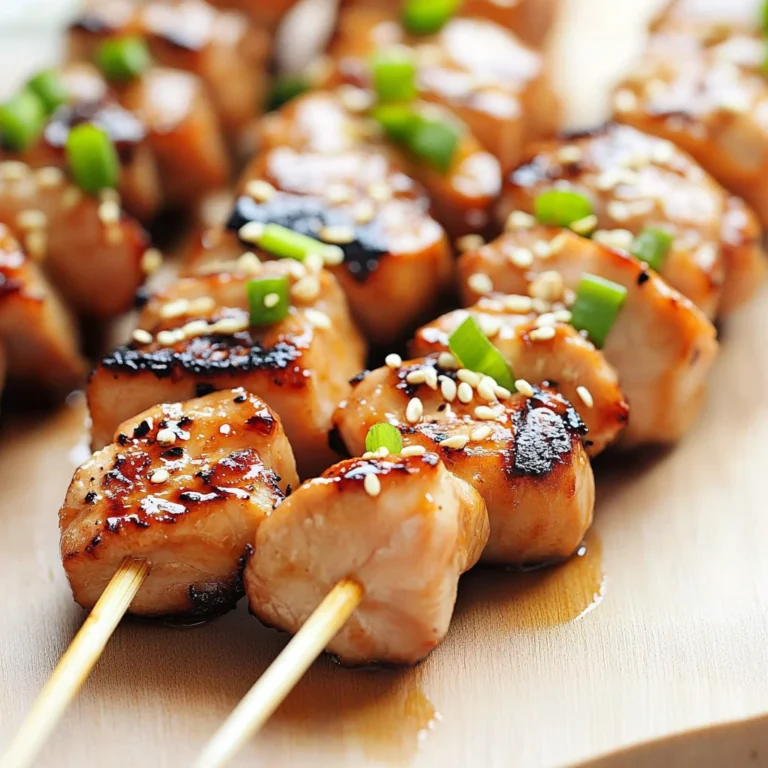 Teriyaki Chicken Kabobs