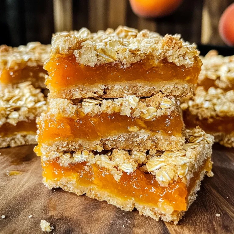 Apricot Oatmeal Bars