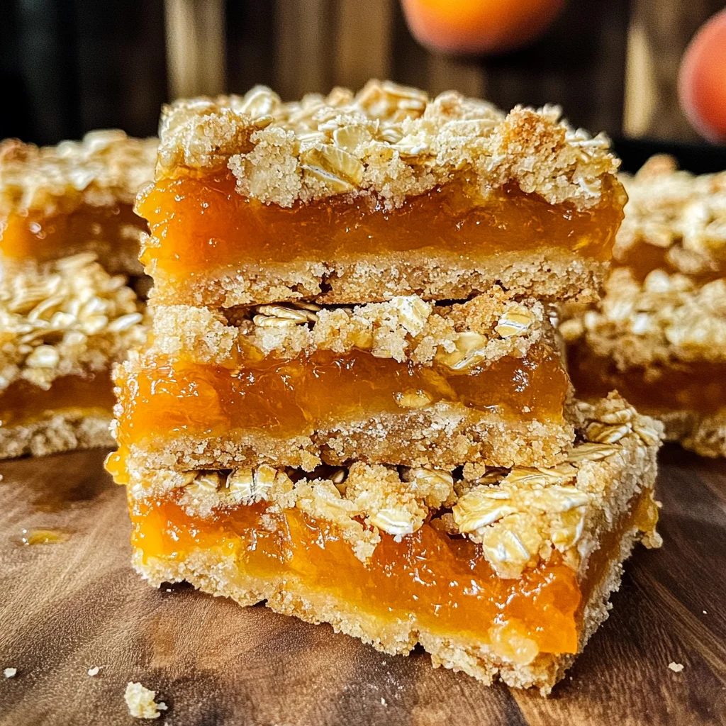 Apricot Oatmeal Bars