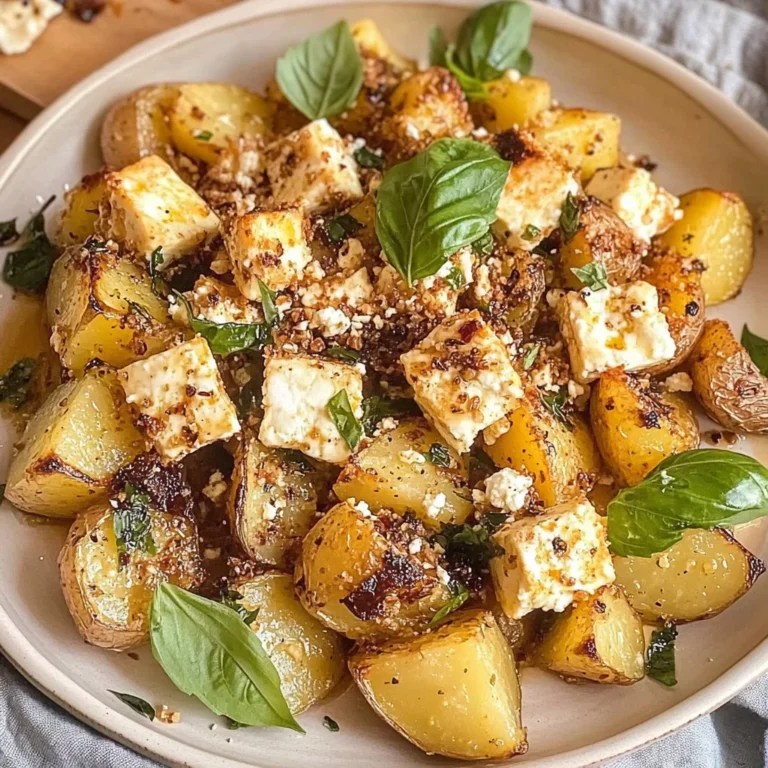 Baked Feta Potatoes