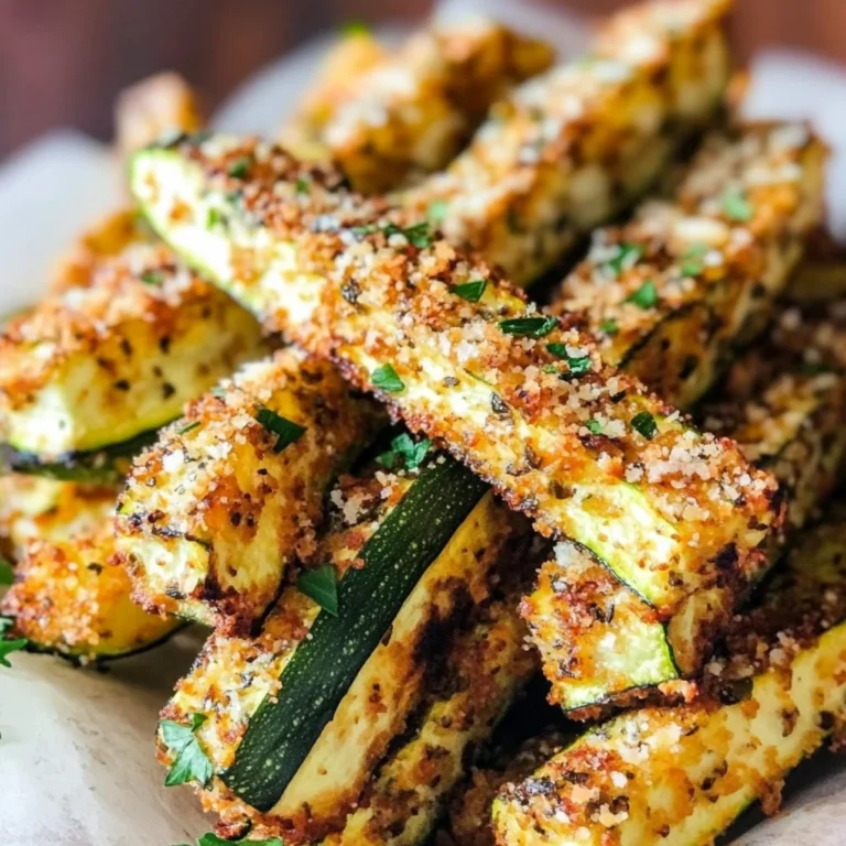 Baked Parmesan Zucchini Fries