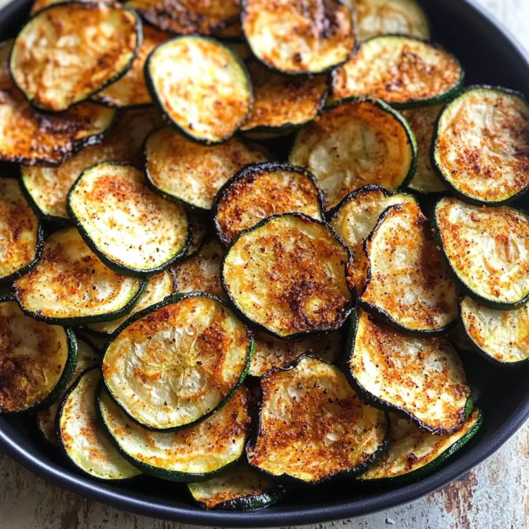 Baked Zucchini Chips Recipe