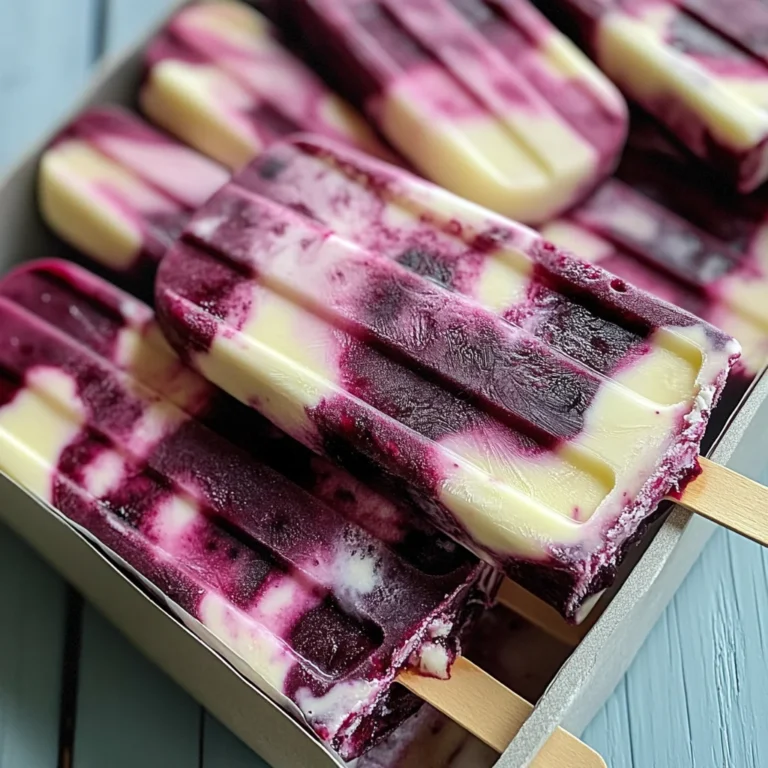 Blackberry Lime Cheesecake Popsicles