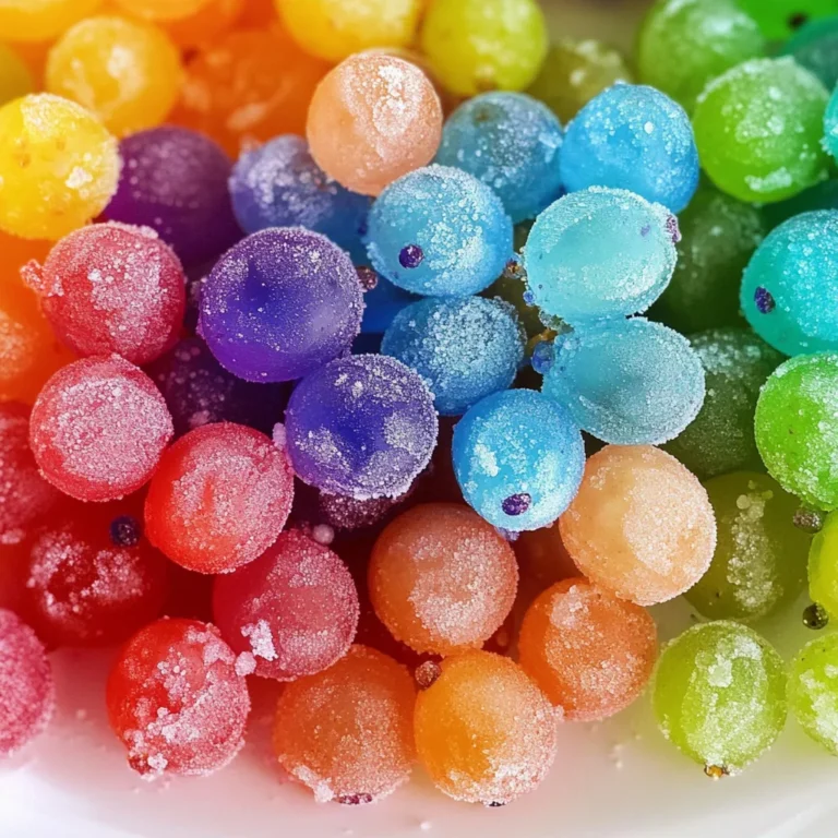 Candy Grapes Recipe (Jello Grapes)