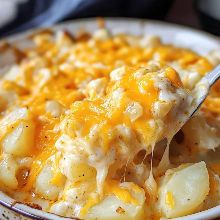 Cheesy Crockpot Potatoes