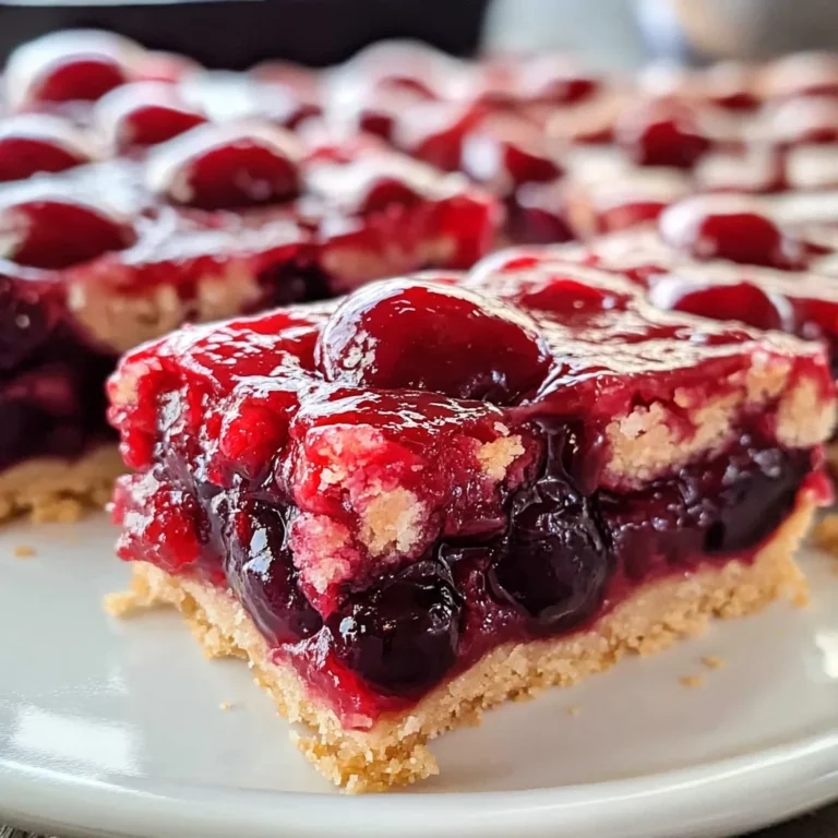 Cherry Pie Bars