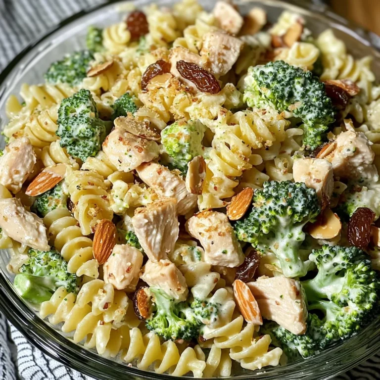 Chicken Broccoli Pasta Salad