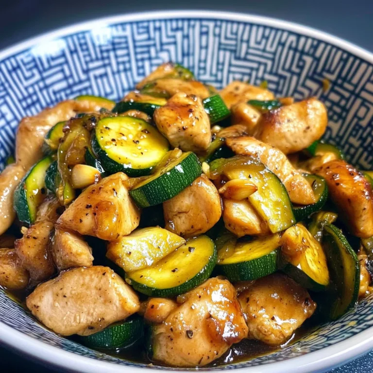 Chicken Zucchini Stir Fry