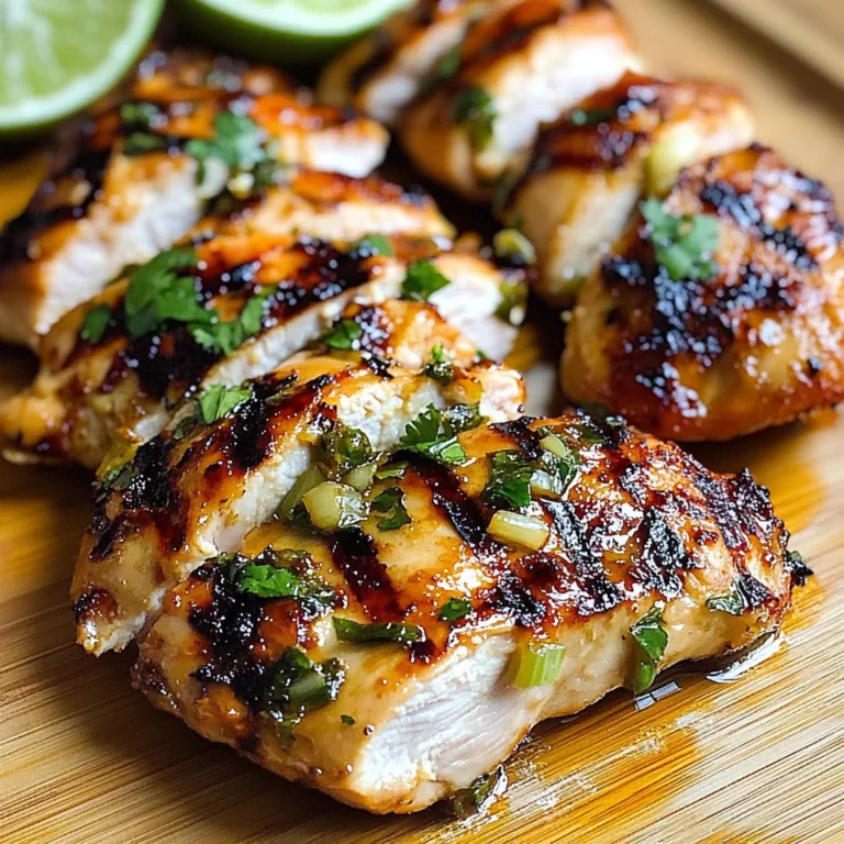 Chili Lime Grilled Chicken