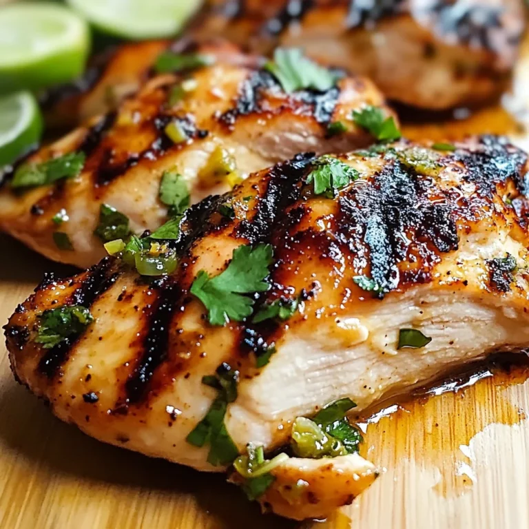 Chili Lime Grilled Chicken