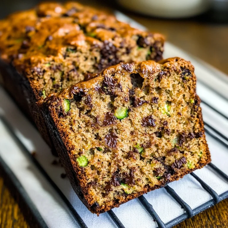Chocolate Chip Zucchini Bread