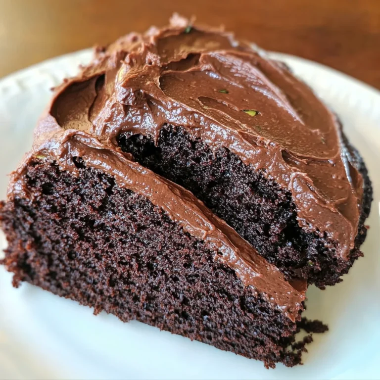 Chocolate Lover's Zucchini Cake