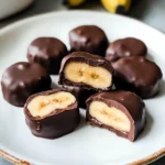 Chocolate Peanut Butter Banana Bites