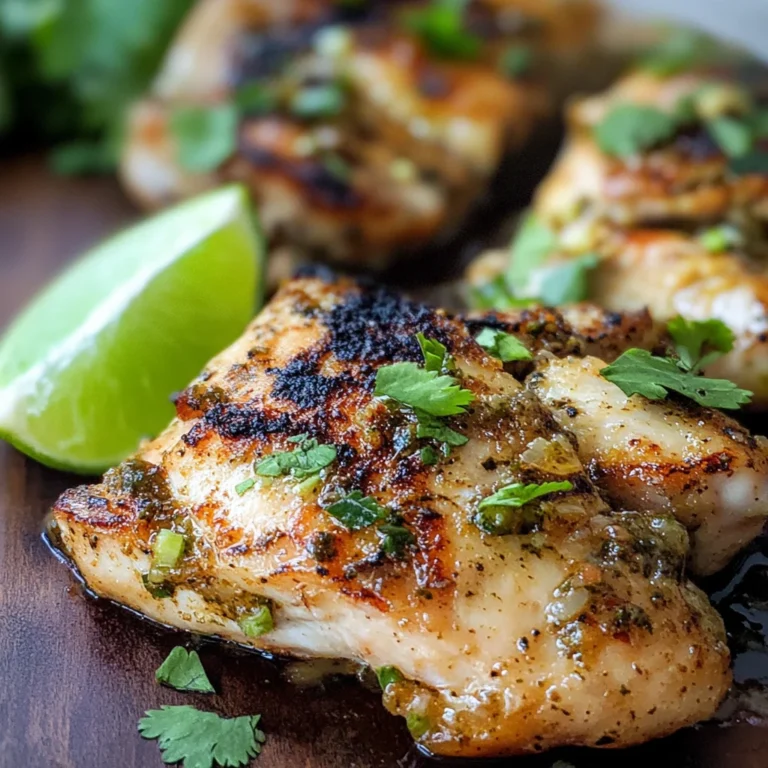 Cilantro Lime Chicken