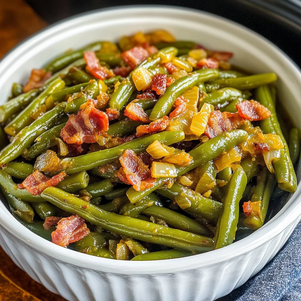 Crock Pot Green Beans