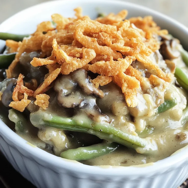 Crockpot Green Bean Casserole