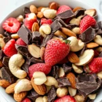 Dark Chocolate Trail Mix Recipe {Heart Healthy}