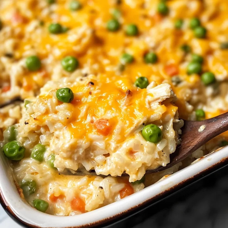 Easy Chicken and Rice Casserole