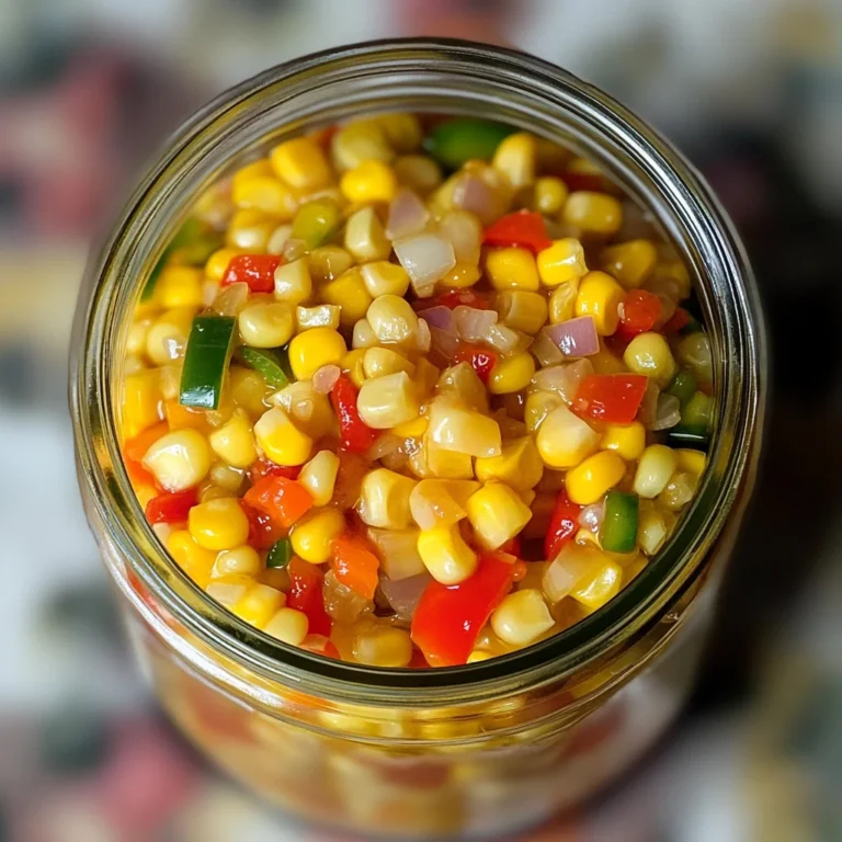 Easy Corn Relish