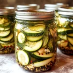 Easy Zesty Quick-Pickled Zucchini (no canning!)