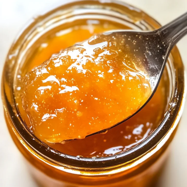 French Peach Jam Recipe