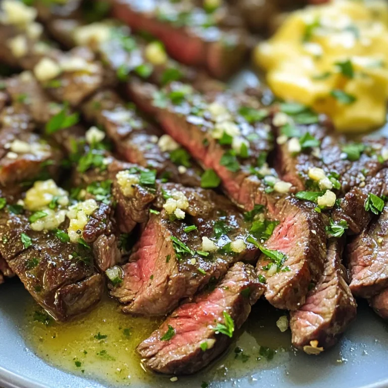 Garlic Butter Brazilian Steak