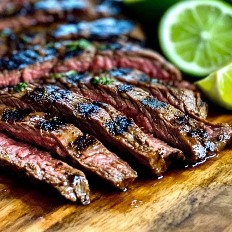 Grilled Cuban Flank Steak