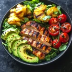Grilled Teriyaki Chicken Salad