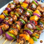 Hawaiian Chicken Kabobs