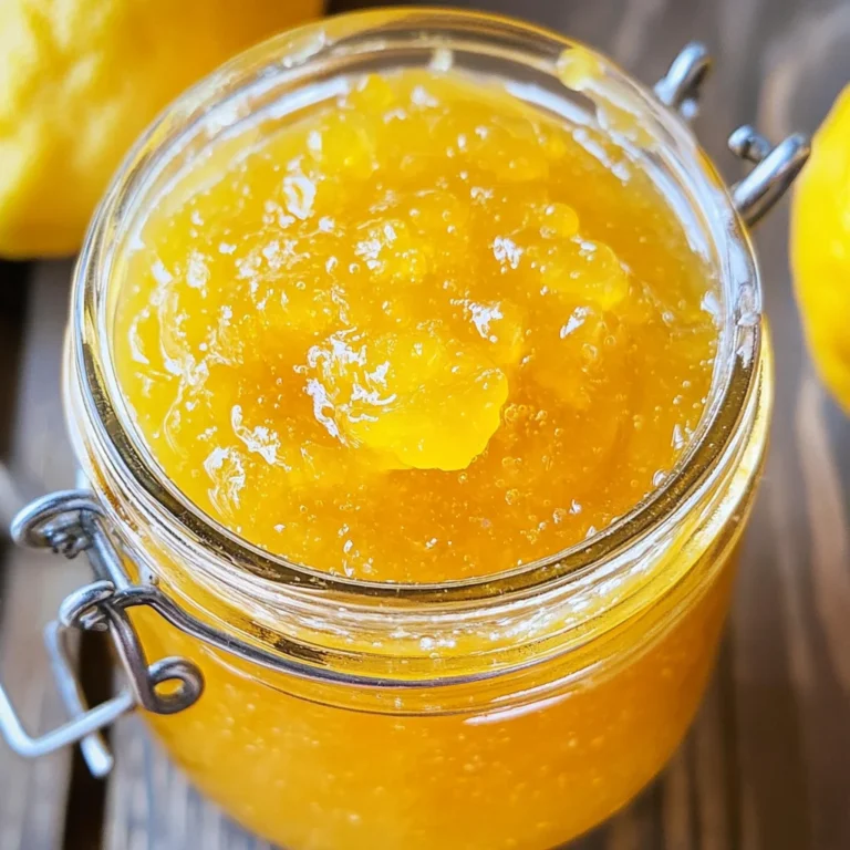 Italian Lemon Jam