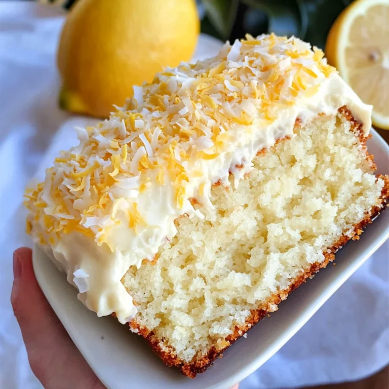 Lemon Coconut Cake