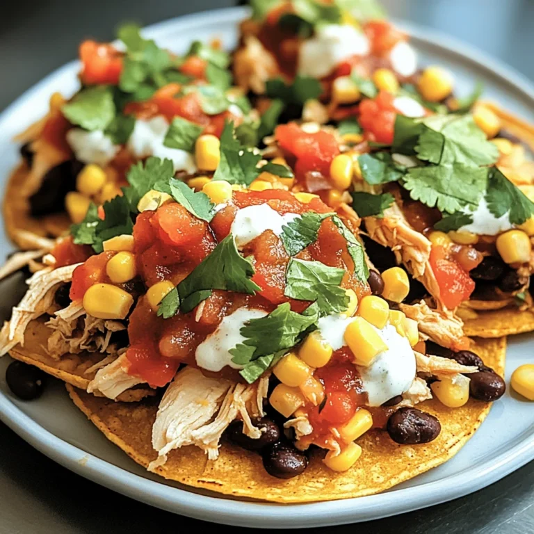 Mexican Rotisserie Chicken Tostadas