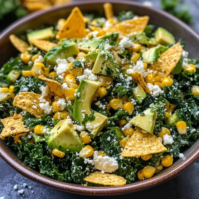Mexican Street Corn Kale Salad