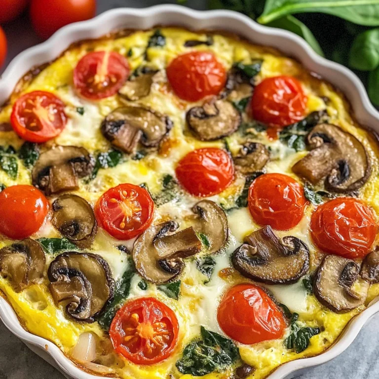 Mushroom Frittata