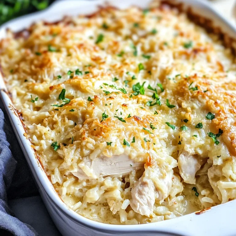 Old School Chicken and Rice Casserole