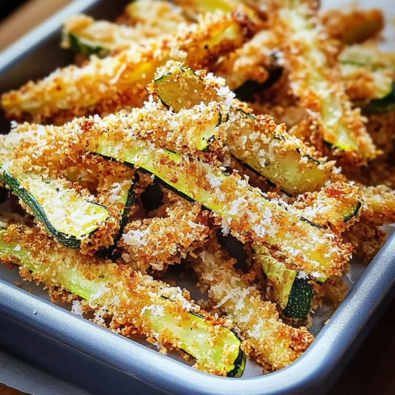Parmesan Zucchini Fries