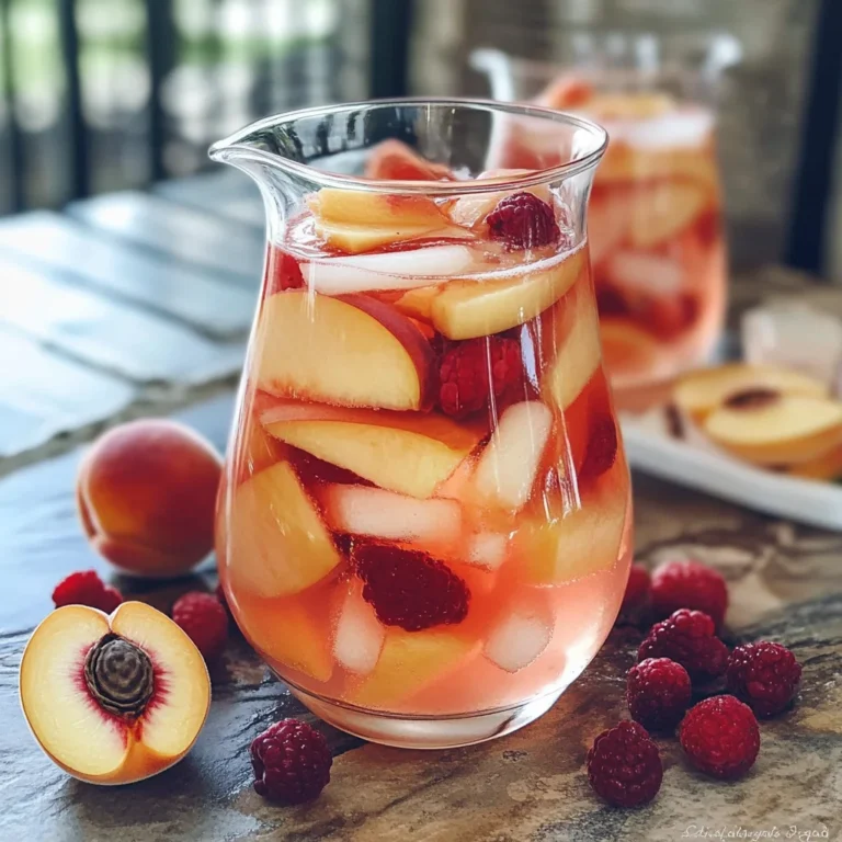 Peach Rosé Sangria