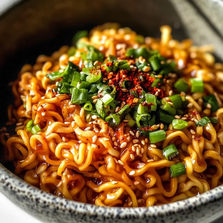 Spicy Ramen Noodles