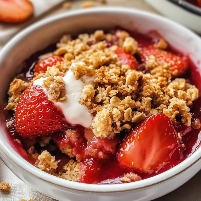 Strawberry Crisp