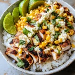 Street Corn Chicken Rice Bowl Recipe