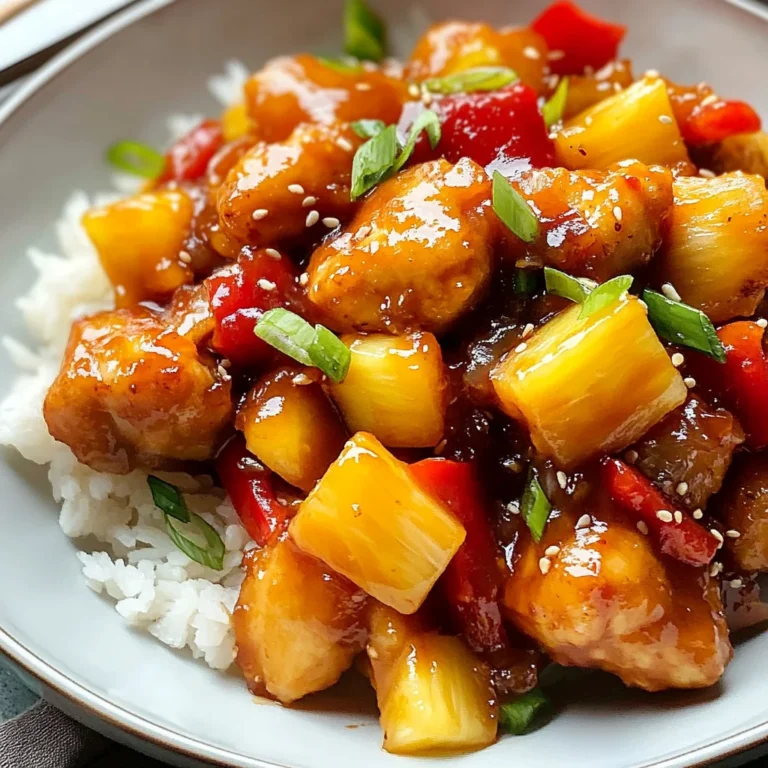 Sweet And Sour Chicken Recipe