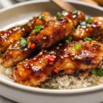 Sweet & Spicy Sticky Chicken
