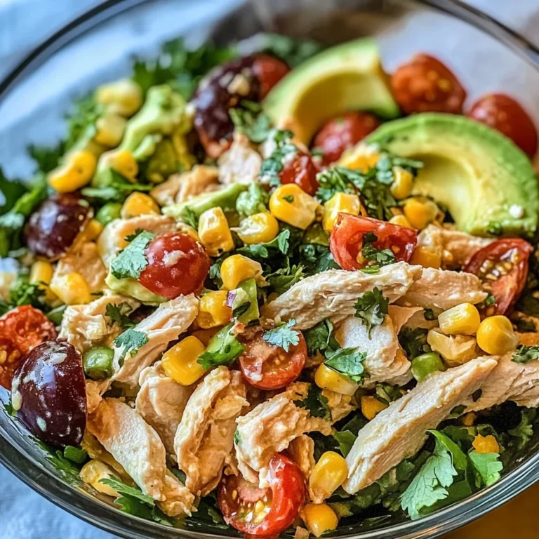 Zesty Southwest Chicken Salad Recipe is a must-try!