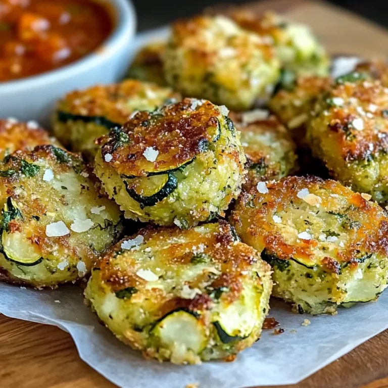 Zucchini Garlic Bites