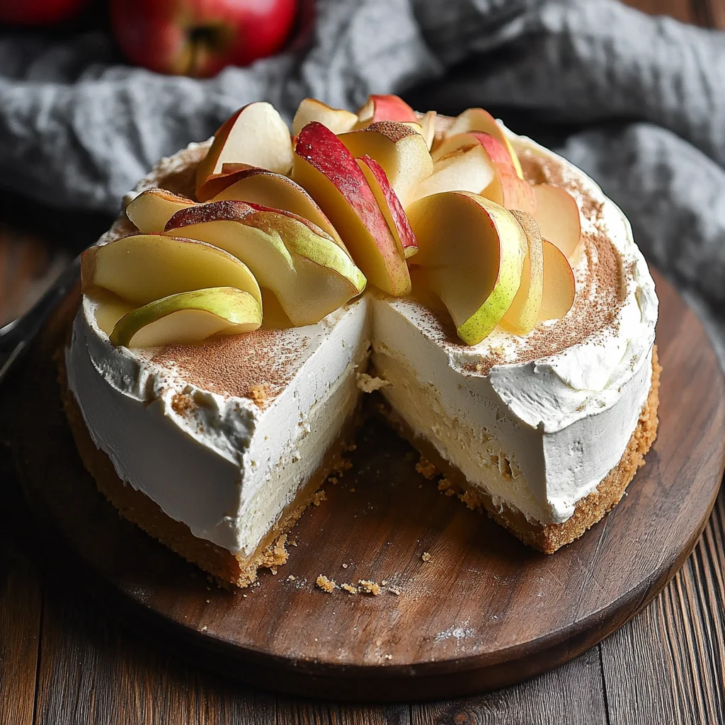 Apple Cider Cheesecake
