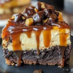 Caramel Brownie Cheesecake