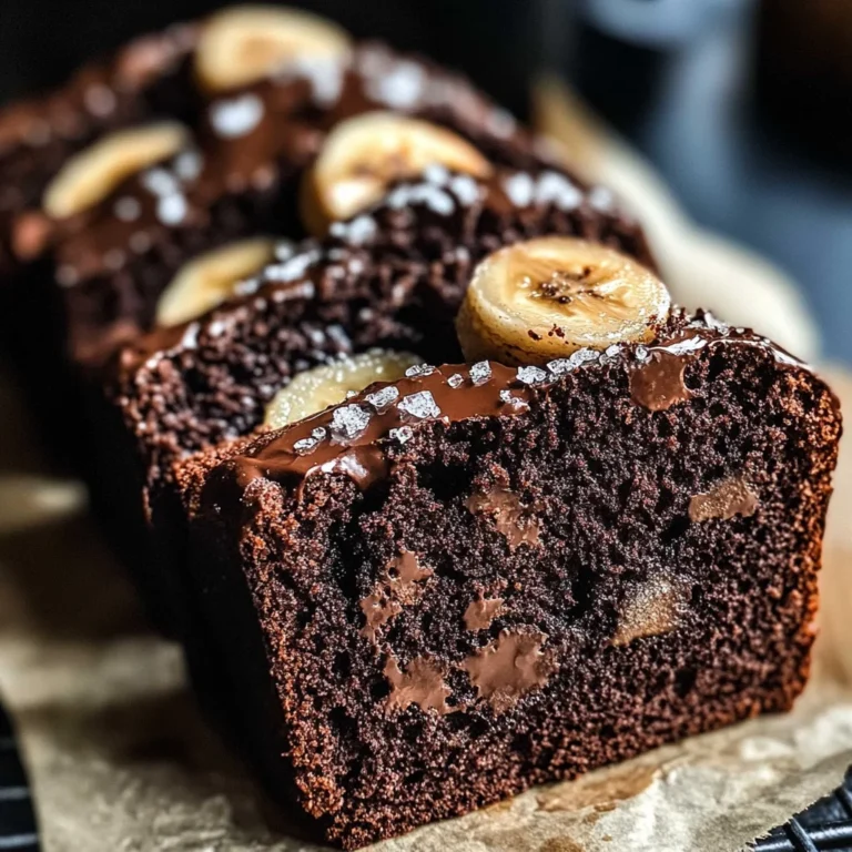 Chocolate Espresso Banana Bread