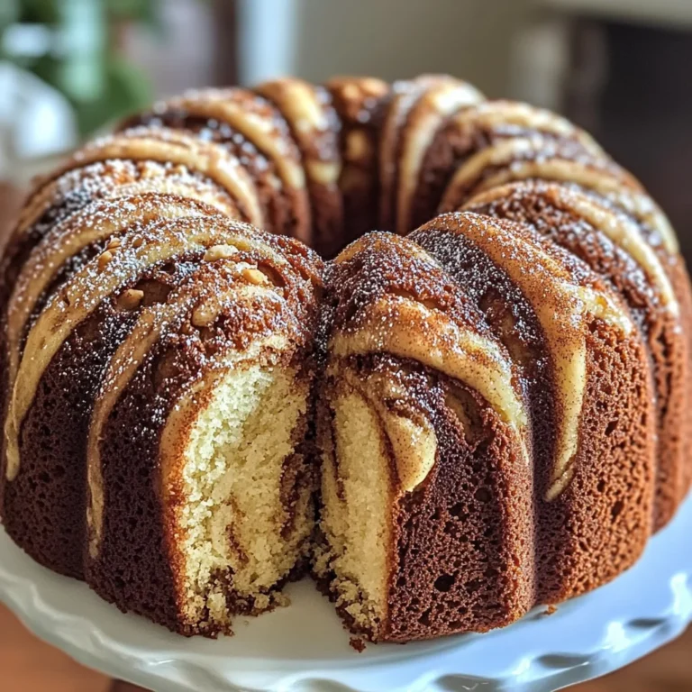 Cinnamon Swirl Bundt Cake