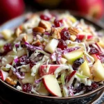 Cranberry Apple Coleslaw: A Delicious & Healthy Recipe
