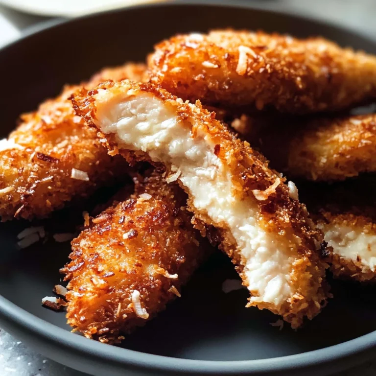 Crispy Coconut Chicken Tenders